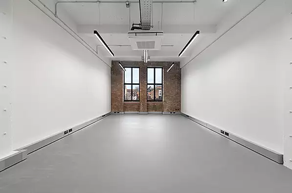 Office space to rent at Mare Street Studios, 203/213 Mare Street, Hackney, London, unit MS.205, 486 sq ft (45 sq m).